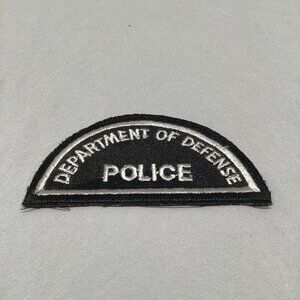 Vintage Department of Defense POLICE Patch